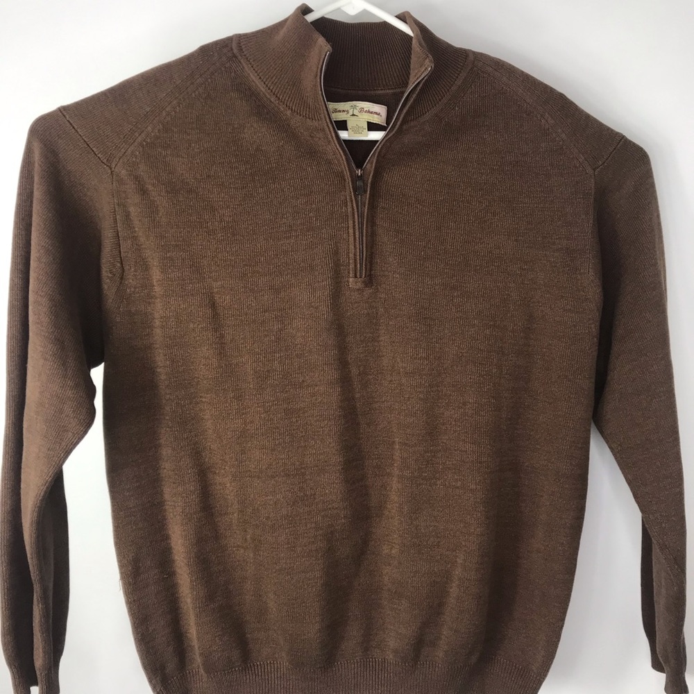 Tommy Bahama 1/4 Zip Sweater Men’s Large
